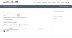 Desktop Screenshot of musclarium.com